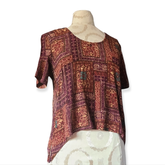 Boho Crop top 90s - Picture 1 of 11